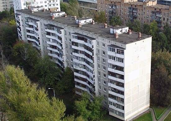 Остекление балконов серии I 1 515 9м